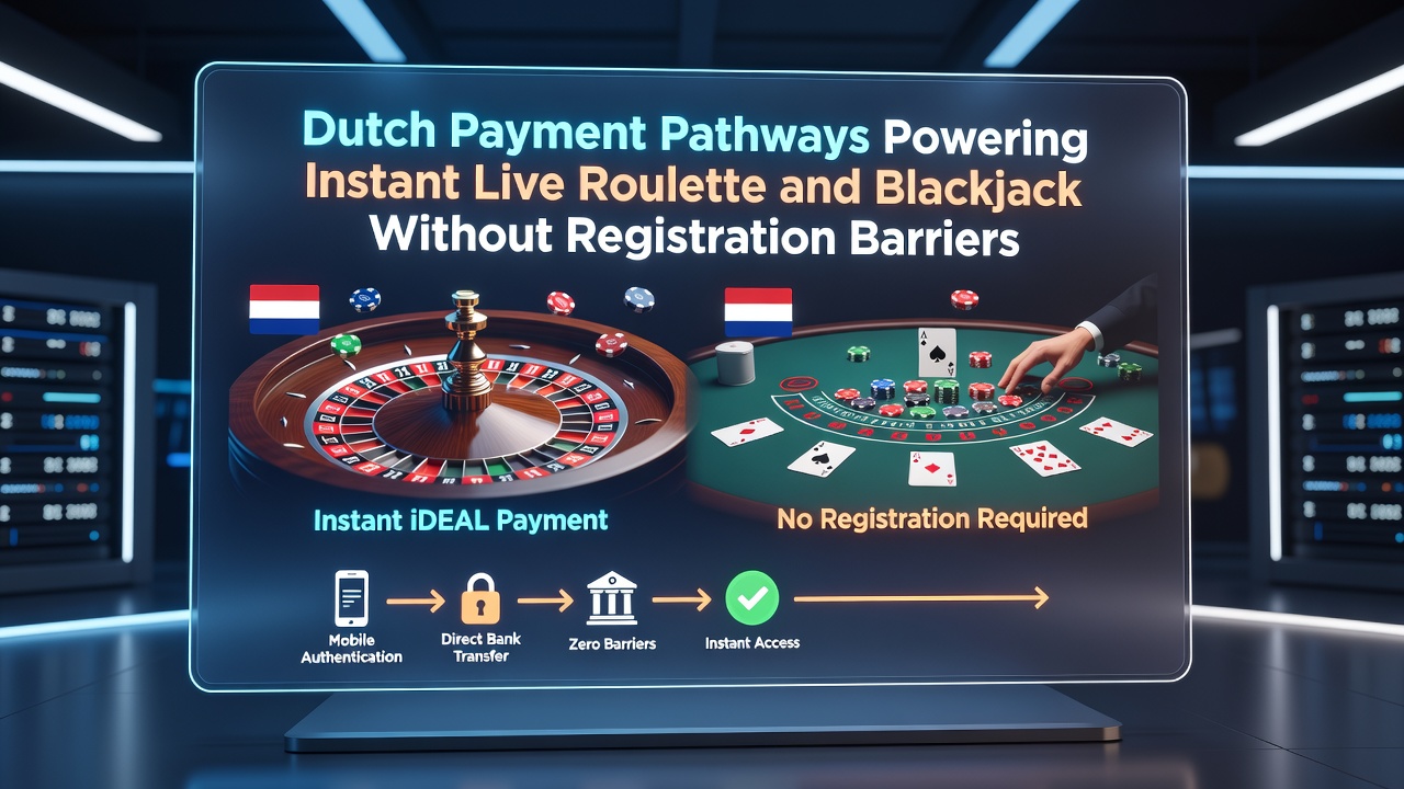 Live blackjack en roulette tafels met snelle betaalintegratie