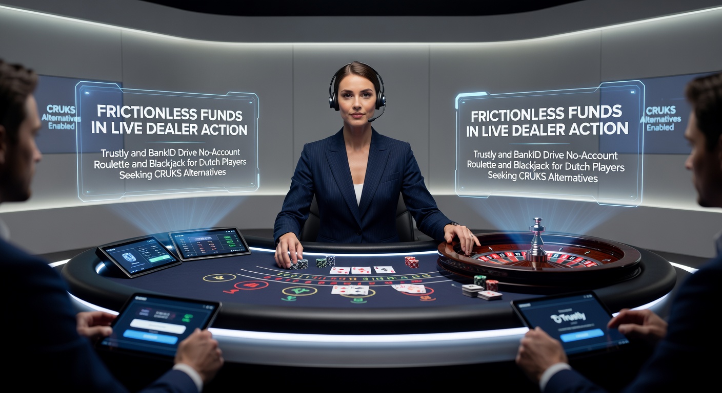 Schermafbeelding van een live dealer roulette tafel met Trustly betalingsopties zichtbaar, inclusief BankID verificatie voor snelle Nederlandse transacties