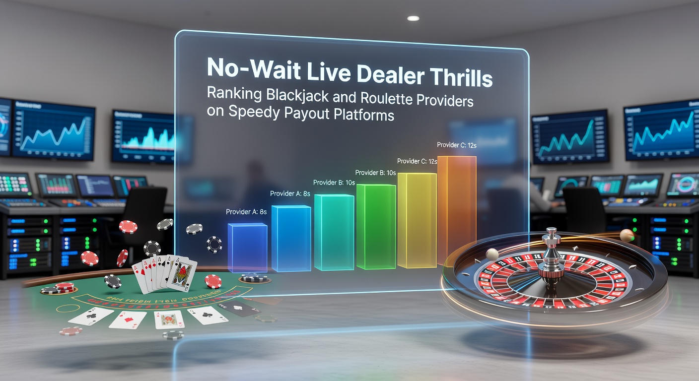 Live blackjack dealer deelt kaarten uit aan spelers tijdens een snelle sessie zonder wachttijd