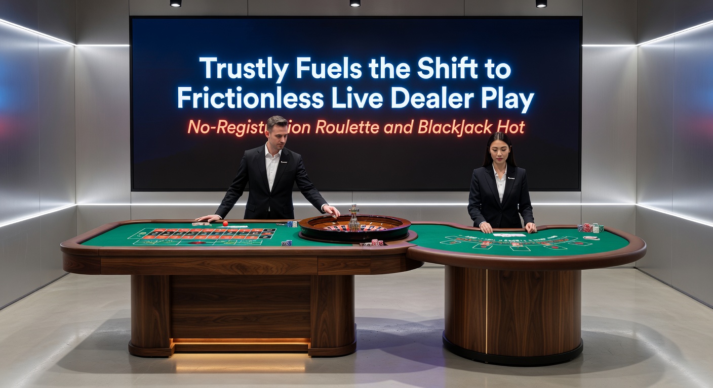 Grafiek met groeicijfers van Trustly-transacties in live casino's, met focus op Nederlandse markttrends in 2026